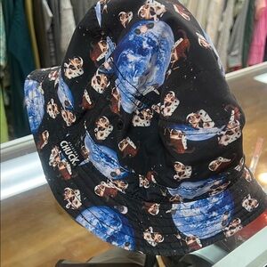 Original chuck Kids' Black Space Adventure bucket hat